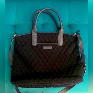 Vera Bradley Quilted Navy Handbag